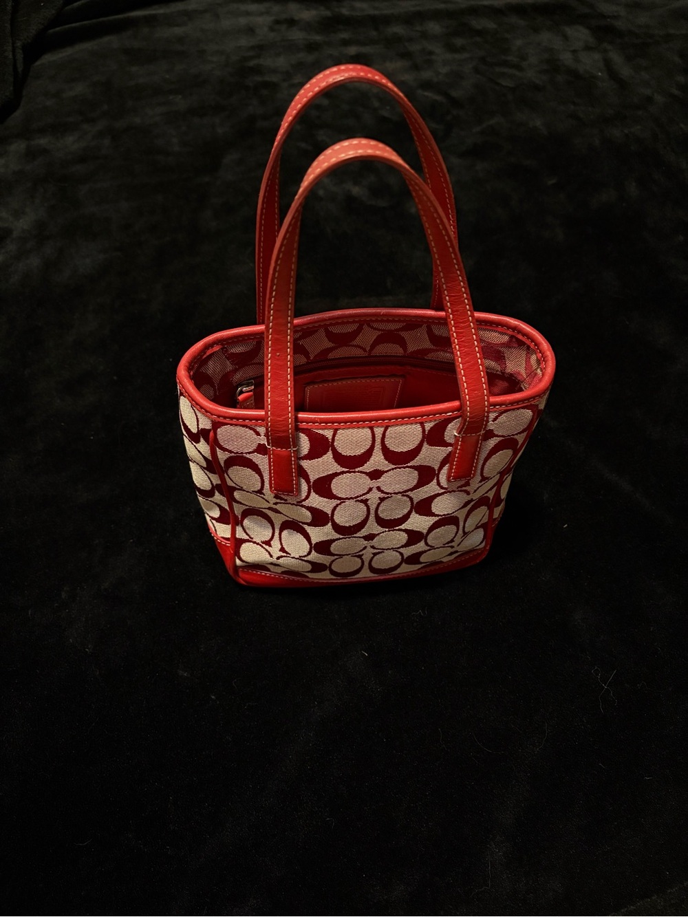 Coach y2k mini lunch tote bag
